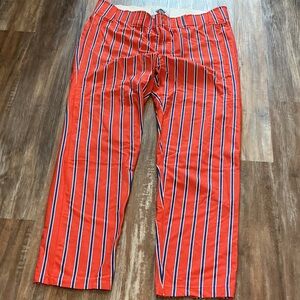 Vibrant Striped Men's Baseball / Softball Pants